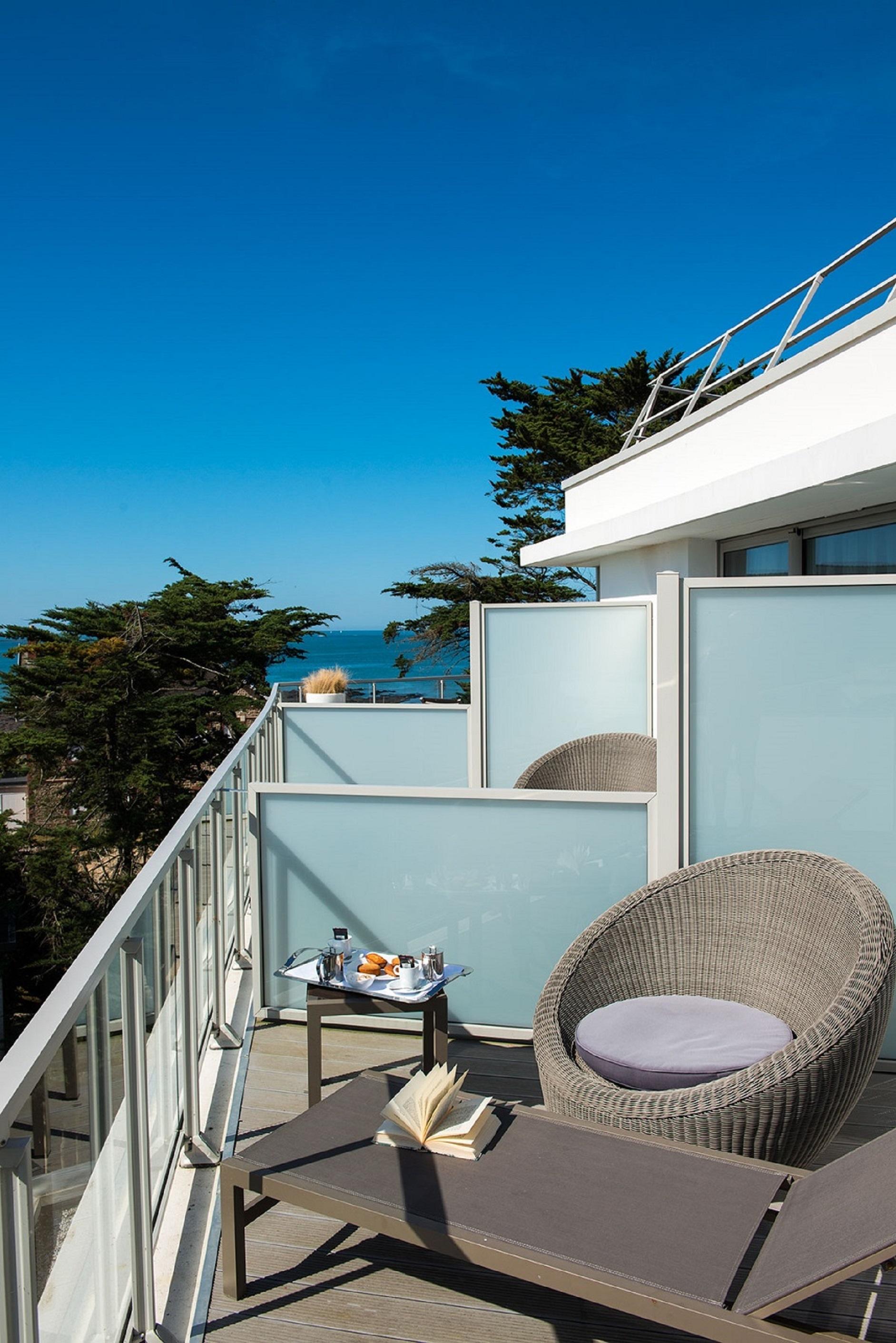 Hotel Chateau Des Tourelles - Relais Thalasso & Spa Pornichet Kültér fotó