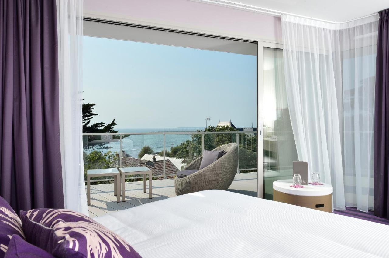 Hotel Chateau Des Tourelles - Relais Thalasso & Spa Pornichet Kültér fotó
