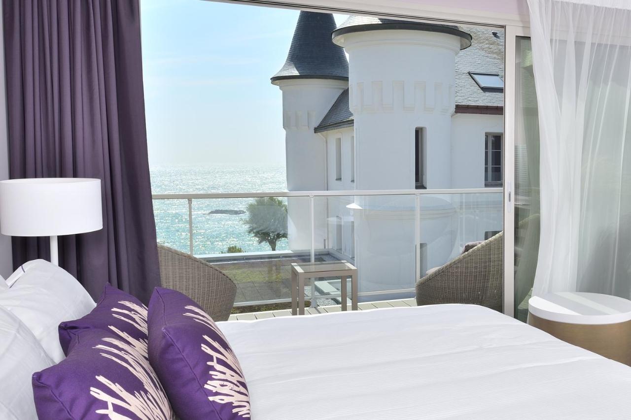Hotel Chateau Des Tourelles - Relais Thalasso & Spa Pornichet Kültér fotó