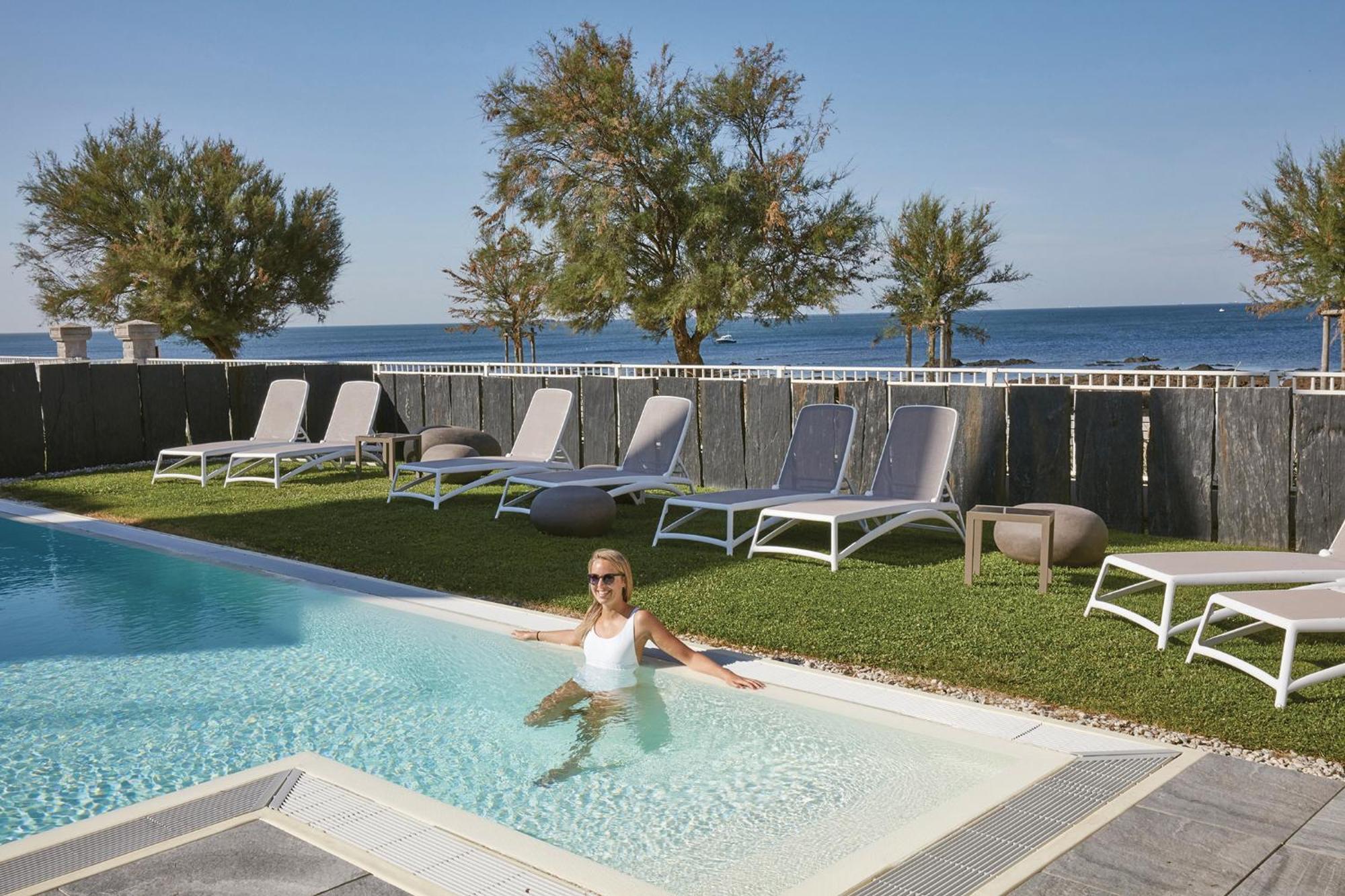 Hotel Chateau Des Tourelles - Relais Thalasso & Spa Pornichet Kültér fotó