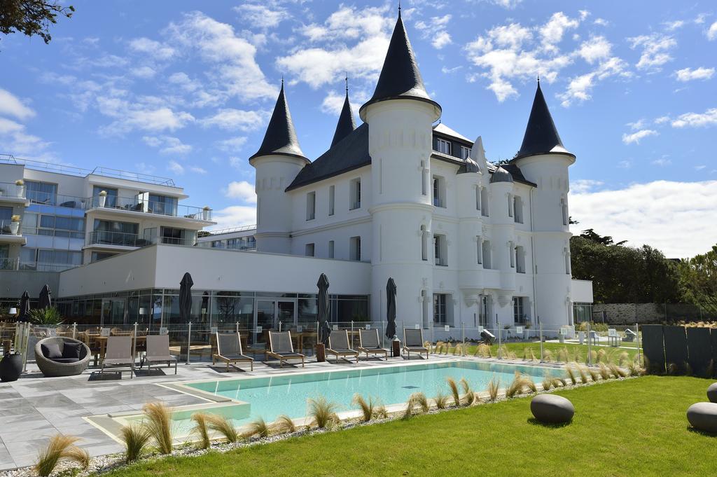 Hotel Chateau Des Tourelles - Relais Thalasso & Spa Pornichet Kültér fotó